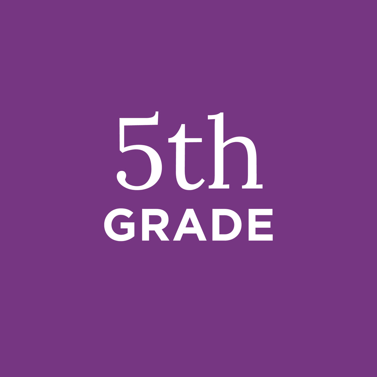 5th Grade