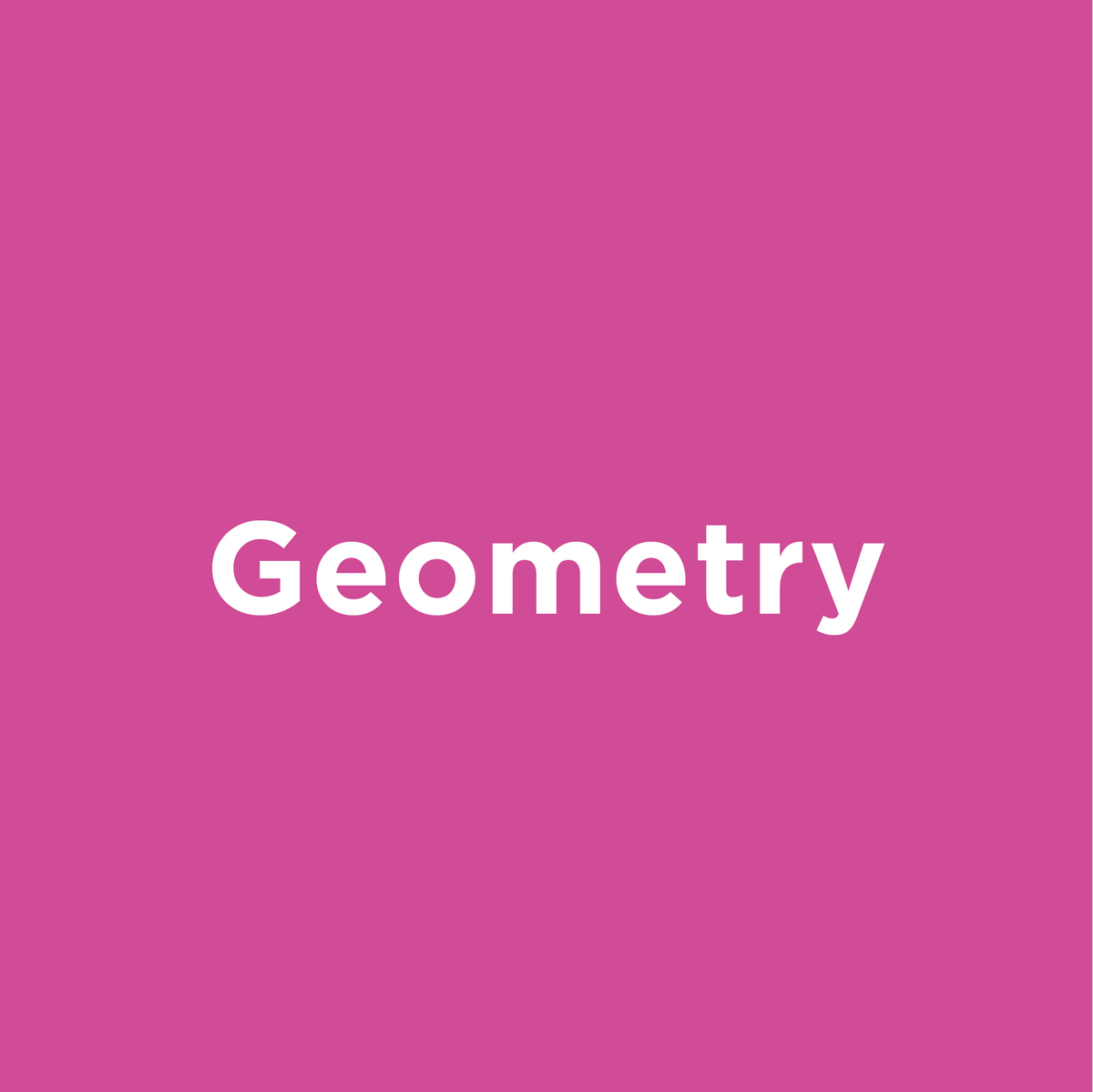 Geometry